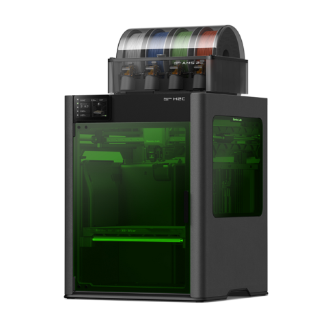 Фото 3D принтер Bambu Lab H2C Laser Full Combo 10 Вт 1