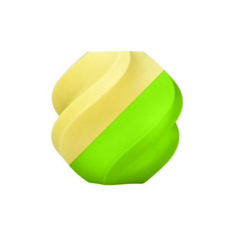 Фото PLA Glow пластик Bambu Lab RFID 1.75 мм 1кг желтый