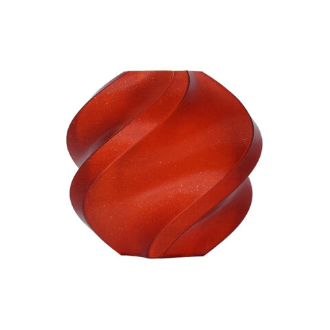 Фото PLA Sparkle пластик Bambu Lab RFID 1.75 мм 1кг красный