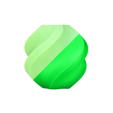 Фото PLA Glow пластик Bambu Lab RFID 1.75 мм 1кг зеленый