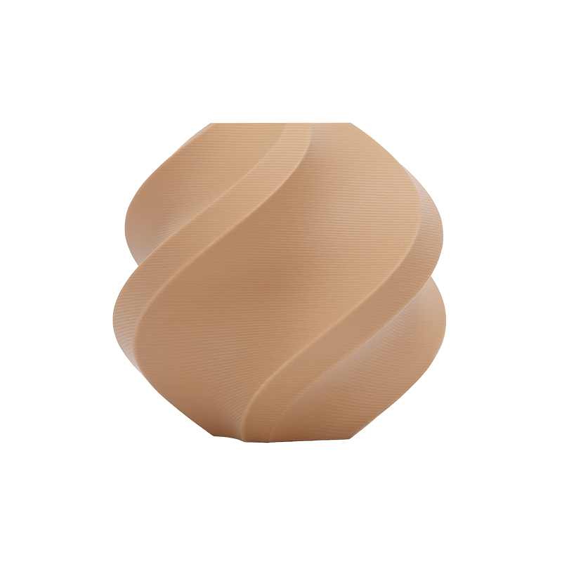 Фото PLA Matte пластик Bambu Lab RFID 1.75 мм 1кг карамельный