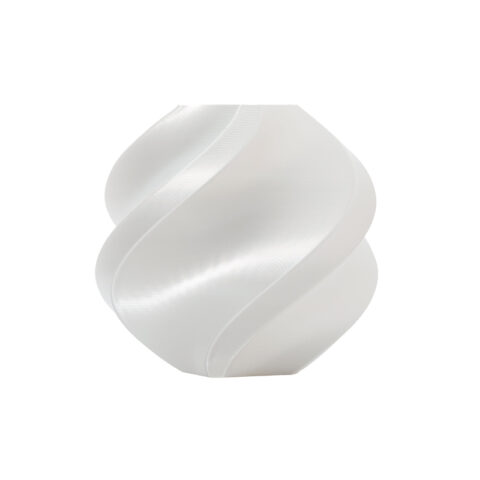 Фото PLA Silk пластик Bambu Lab RFID 1.75 мм 1кг белый