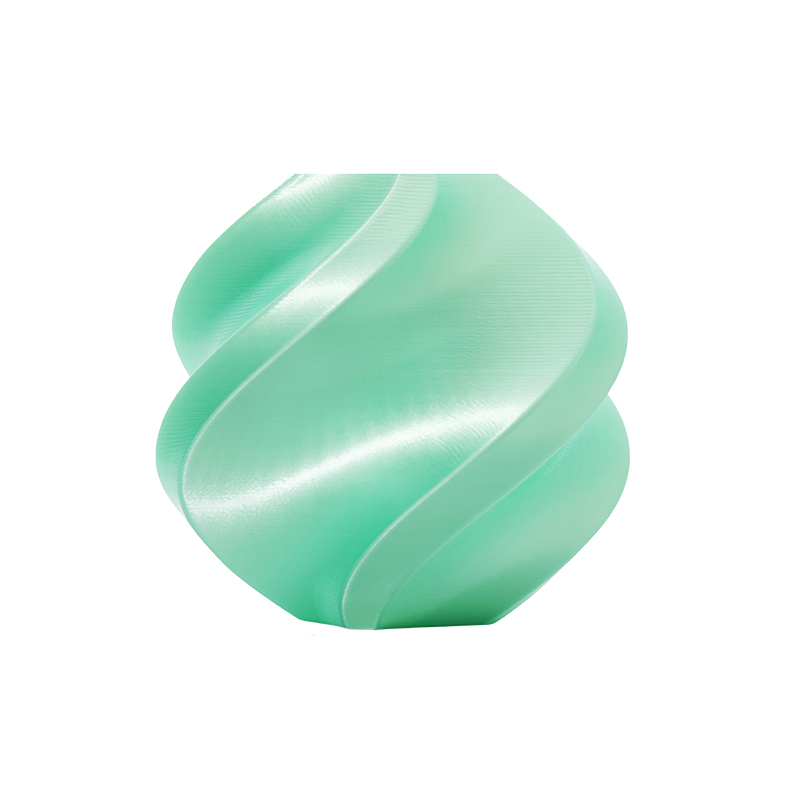 Фото PLA Silk пластик Bambu Lab RFID 1.75 мм 1кг мятный