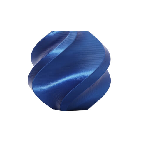 Фото PLA Silk пластик Bambu Lab RFID 1.75 мм 1кг синий