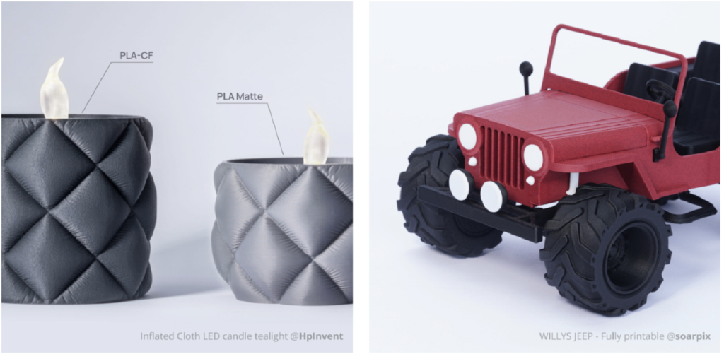 Фото Пластик для 3D принтер PLA-CF от Bambu Lab 5