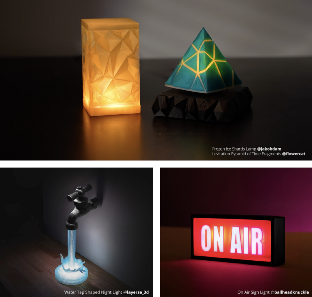 Пластик для 3D принтер PLA Translucent от Bambu Lab-3