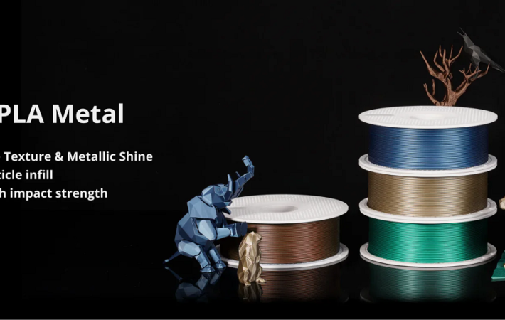 Фото Пластик для 3D принтер PLA Metal от Bambu Lab 1