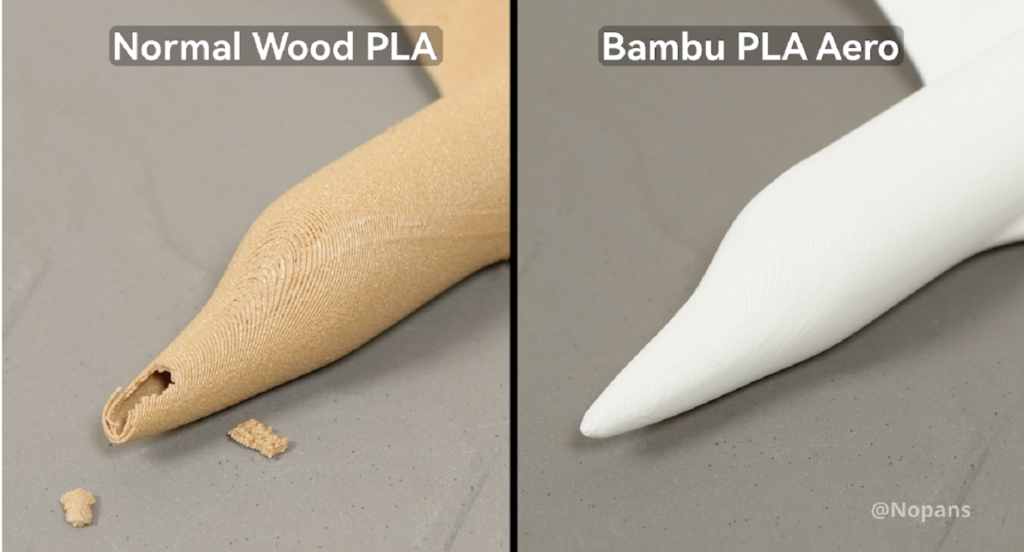 Фото Пластик для 3D принтер PLA Aero от Bambu Lab 4