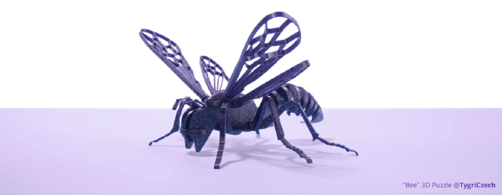 Фото Пластик для 3D принтер PLA Sparkle от Bambu Lab 3
